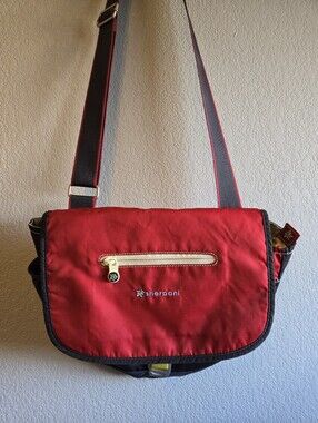 Sherpani Red and Black Everyday Crossbody Bag
